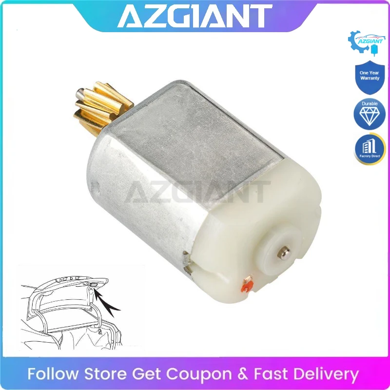

AZGIANT for 2001-2006 BMW 3 Series E46 325i 330i 330Ci Trunk Lock Actuator Tailgate Mini Motor DIY Replace Save Money #8196401