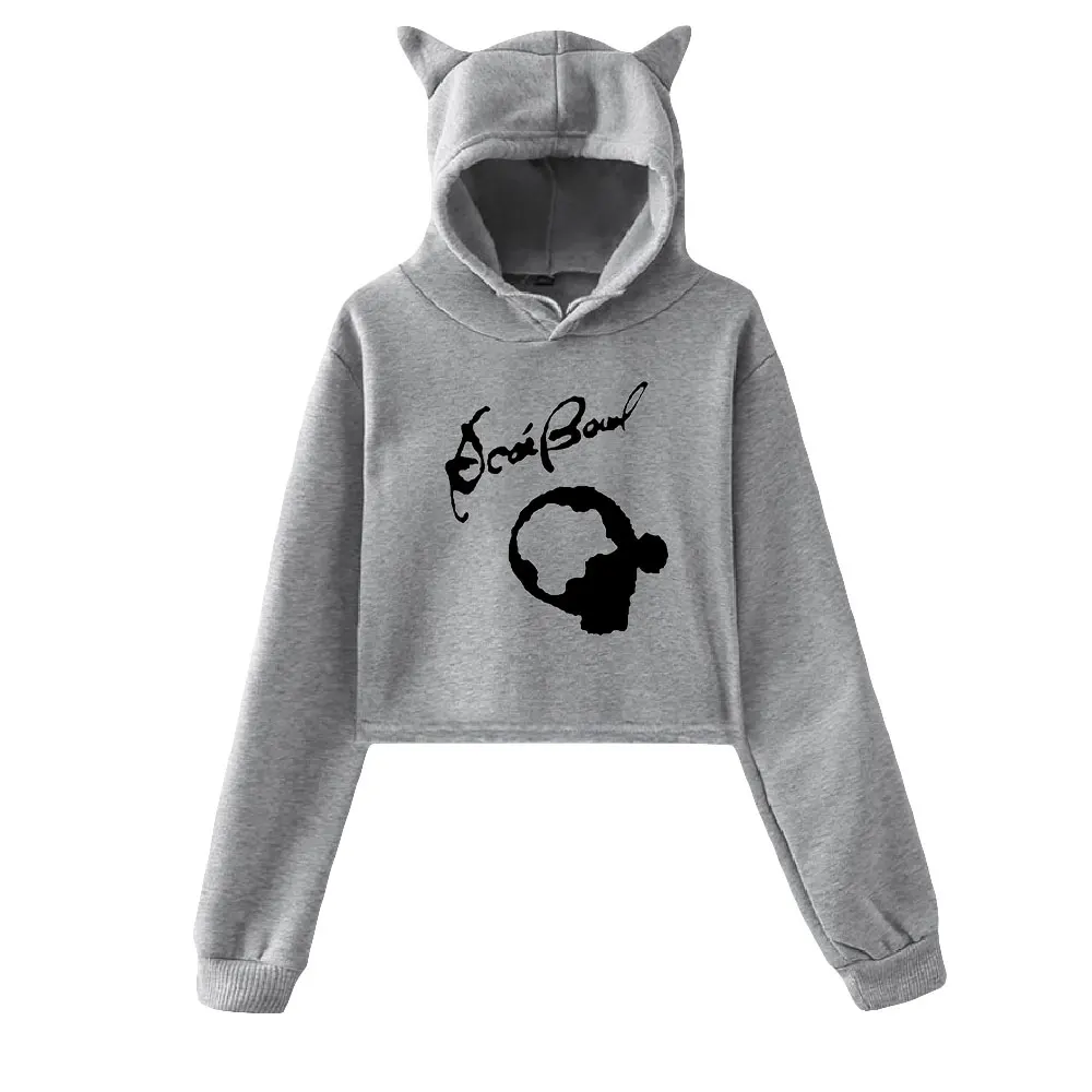 Dominic Fike music fans merch cat ear felpe con cappuccio donna orecchie di coniglio felpe con cappuccio carine causali felpa unisex a maniche corte