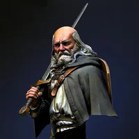 1/12 Templar, The Crusades, Resin Model figure Bust, GK, Historical theme, Unassembled and unpainted kit