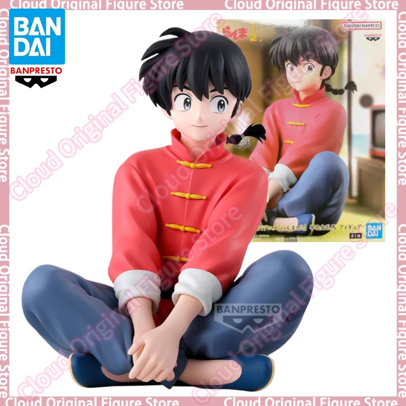 In Stock 100% Original Bandai Banpresto Ranma 1/2 Anime Figures Model Collection Doll Toy Gift Hobby