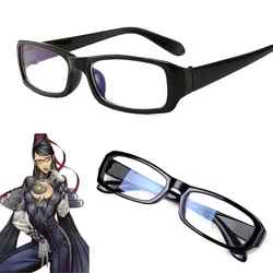 Arcade Game Bayonetta Cereza Witch Cosplay Costumes Black Glasses Eyewear Adult Unisex Props Accessories Halloween Party Ball