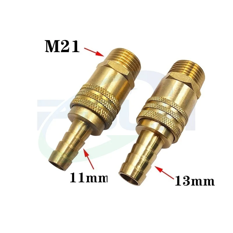 1PCS M21 Quick Connector Brass Resin Tank Fitting for Wire EDM