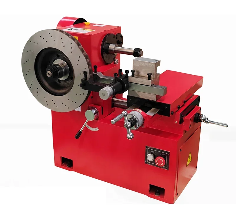 Multifunctional Brake Disc Drum Lathe Machine Auto Repair Turning Refurbishing Equipment For Car Motorcycle Brake System