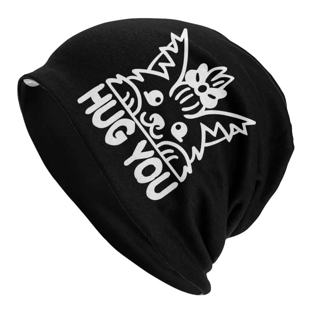 Hug You Outdoor Thin Beanie Caps Yorkshire Terrier Pet Dog Skullies berretti berretti da sci cappelli morbidi con cofano