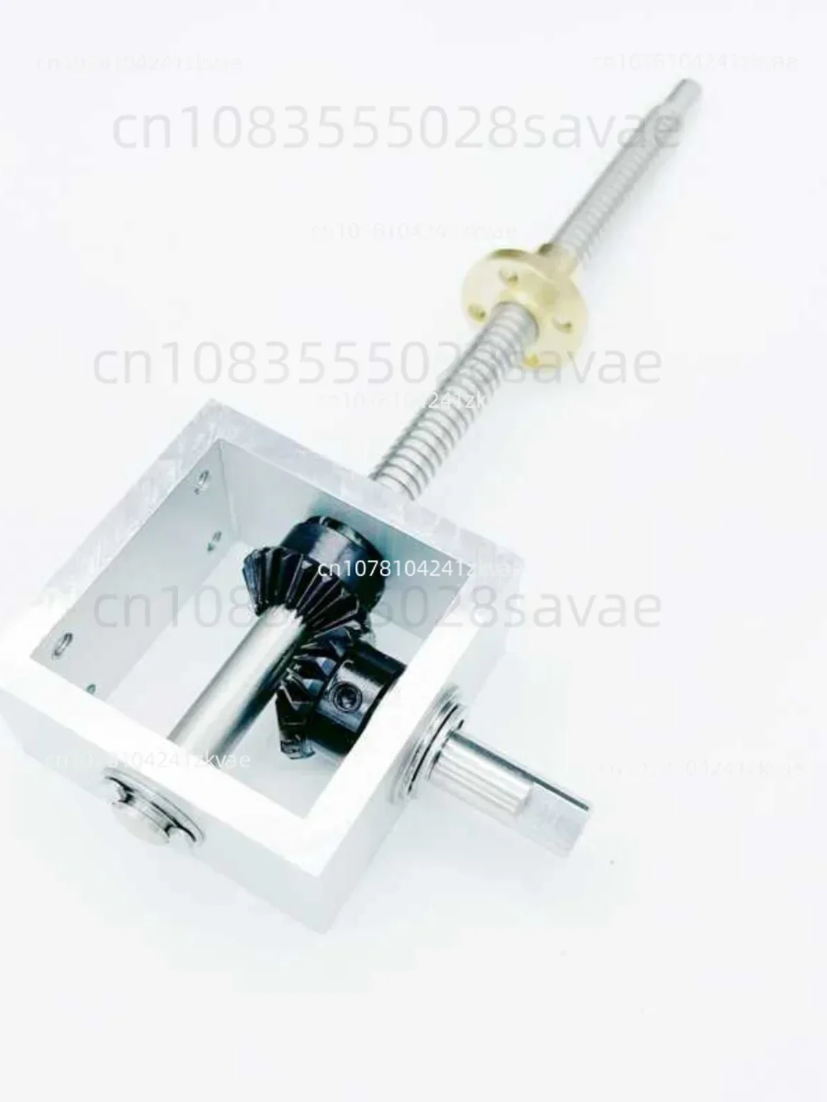 

Miniature right-angle steering hand crank screw linear lifting module guide box 1 to 1