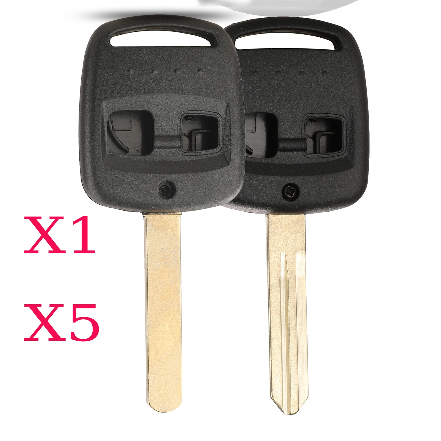 jingyuqin X1 X5 Replacement Remote Car Key Shell Case Fob for Subaru Forester Legacy Impreza Outback 2000 2001 2002