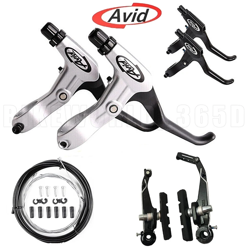 AVID Brake Levers Aluminum Alloy MTB Brake Handle Levers V Disc High Quality Brakes Cable Road Bike Brake Kit for SRAM