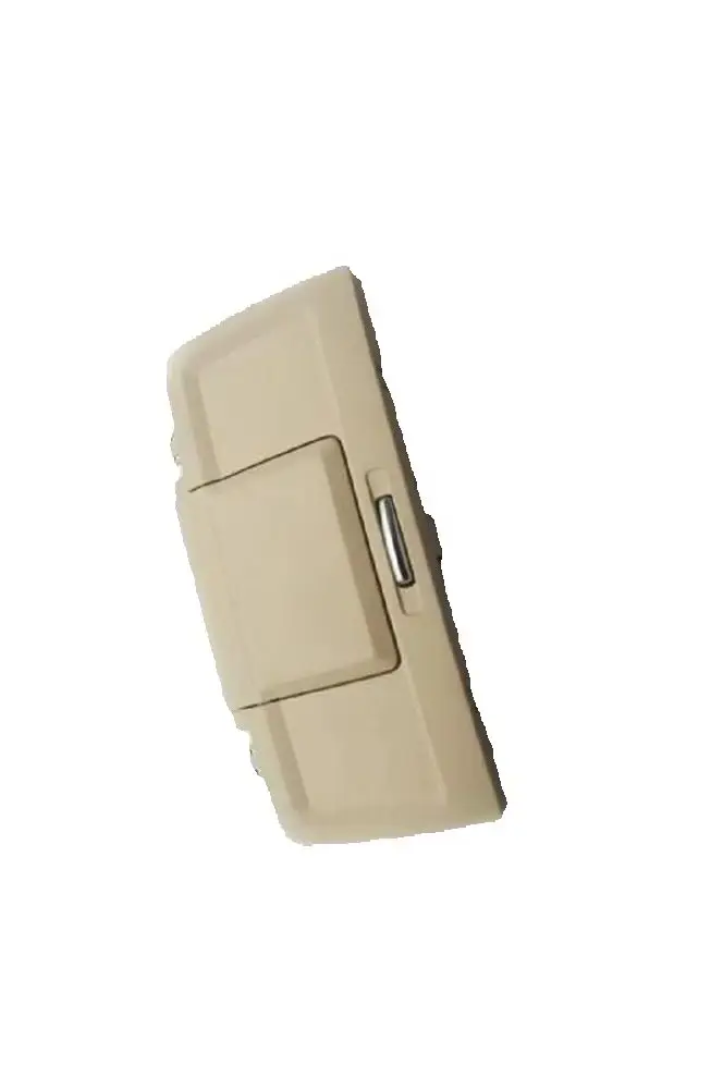 

Beige Rear Centre Console Tray Plate Chrome Knob For Vw Passat B6 / Cc Premium Parts