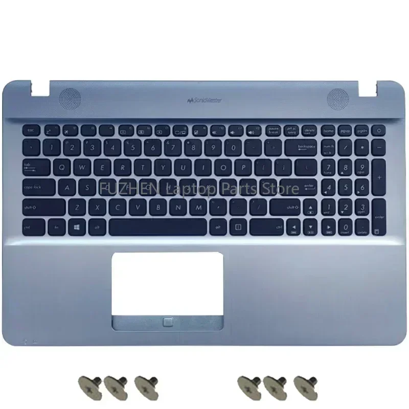 ل X541 A541U D541S F541U R541U VM592U K541N محمول LCD الغطاء الخلفي الحافة الأمامية العلوي Palmrest الغطاء السفلي لوحة المفاتيح
