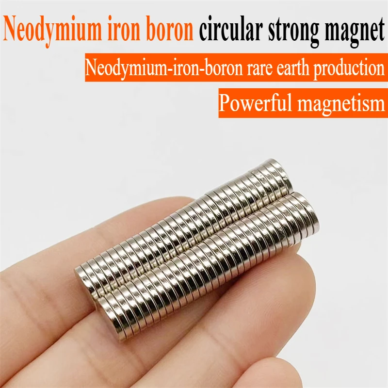 

50pcs/lot Circular reinforced magnets with diameters ranging from 4-20millimeters