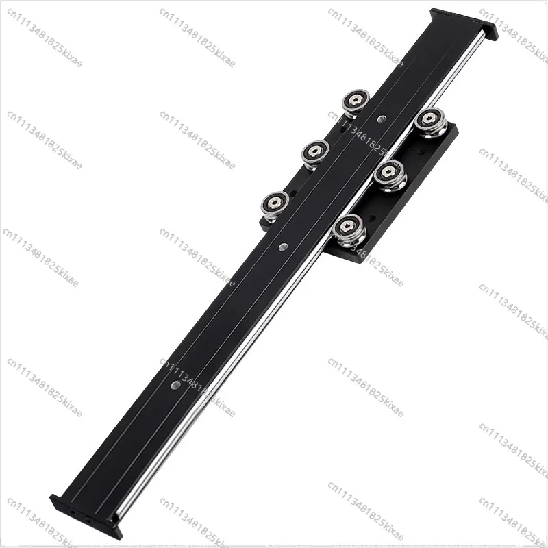 For Hidden Jewelry Cabinet Invisible Slide Rail Double Axis Bottom Support Translation Pull Slide Rail