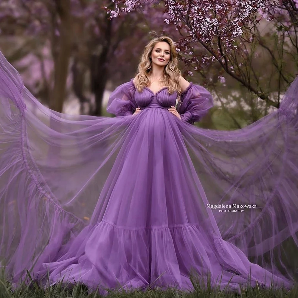 Puffy Tulle Materni… - image