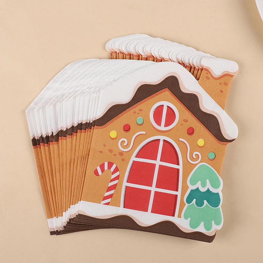 16/32Pcs Gingerbread House Sha - Home Fragrance Gingerbread 评论和价格