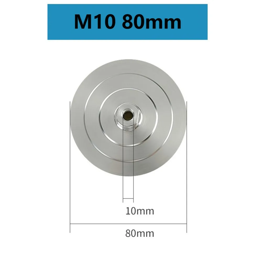 3/4 Inch Sanding Disc Backing Pads Aluminum Base M14 M10 Diamond Polishing Pad Self-adhesive Hook Loop Wear-resistant