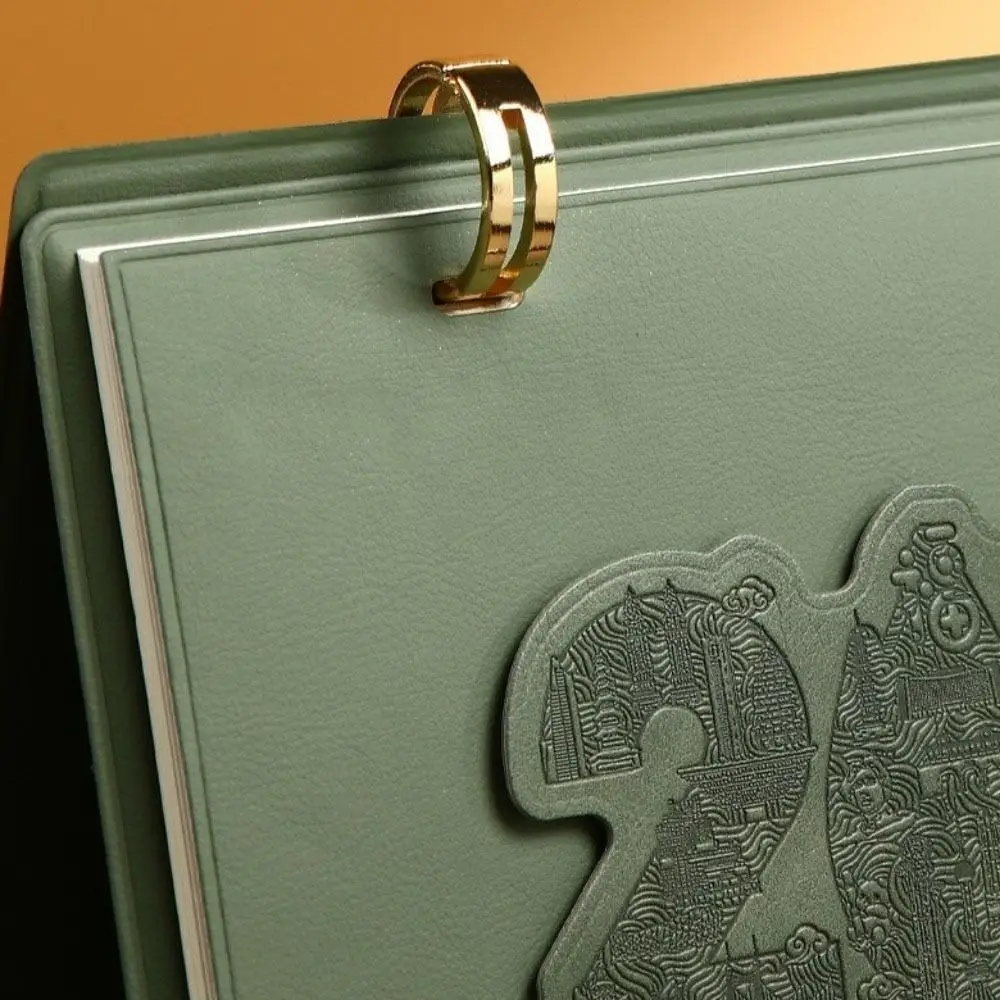 Eco-Friendly Thick Paper 2026 Desktop Calendar Daily Schedule Memo Book Table Planner To Do List Monthly Daily Planner Office