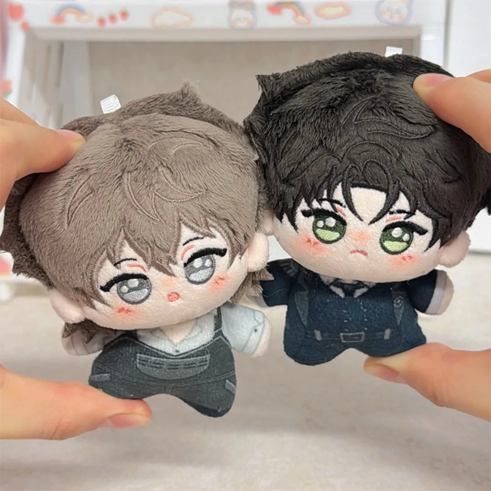 10cm Kawaii Game Anime The Little Mushroom Character An Zhe Lu Feng Stuffed Plush Toy Figure Keychain Doll Pendant Birthday Gift