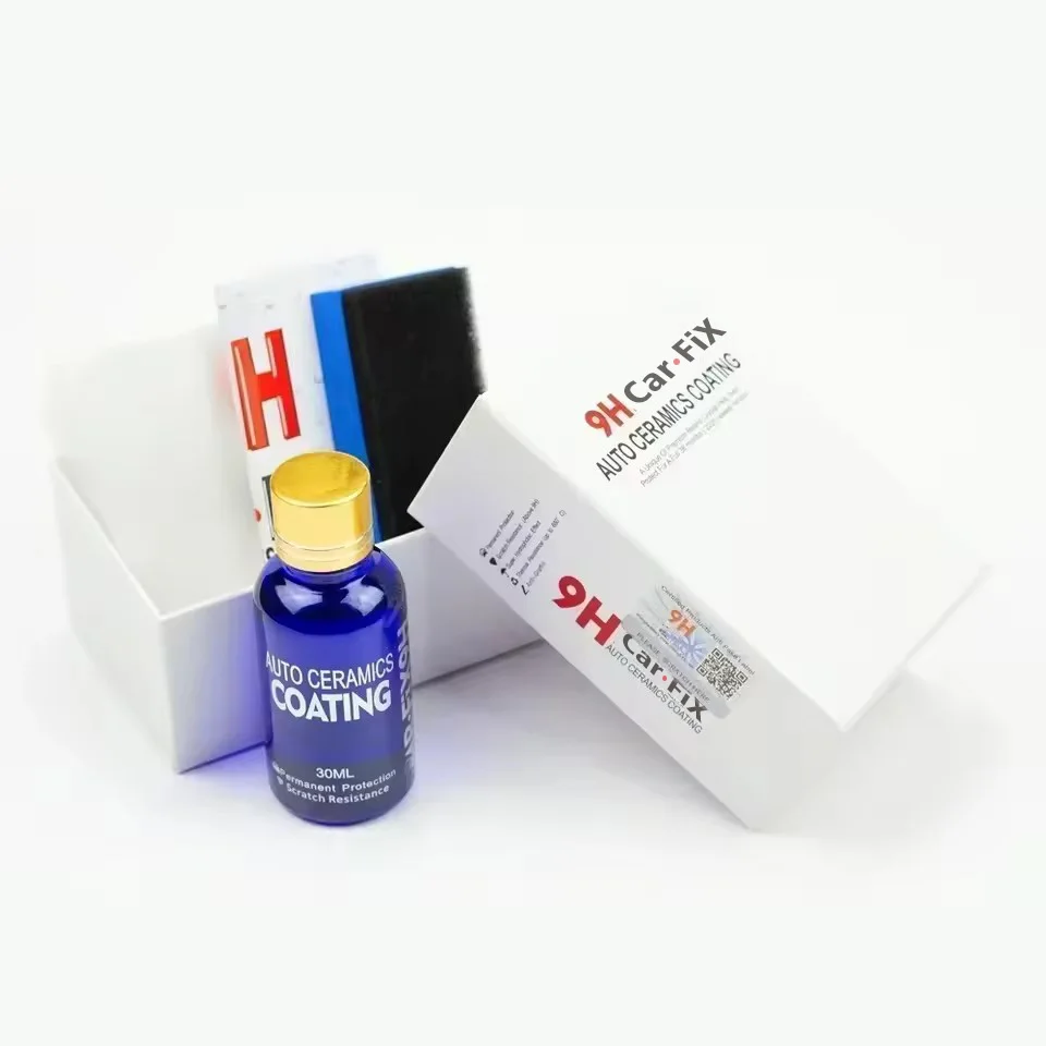 9H Car Hydrophobic Glass Coating Liquid Ceramic Coat Motocycle Paint Care Anti-scratch Auto Detailing Glasscoat Car Care Polish
