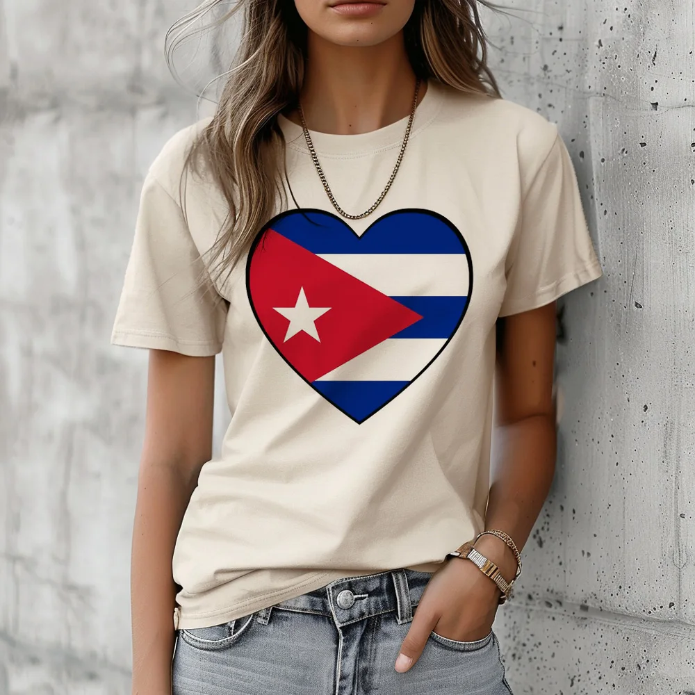 Cuba Tee women comic anime manga t-shirts girl Japanese graphic y2k clothes