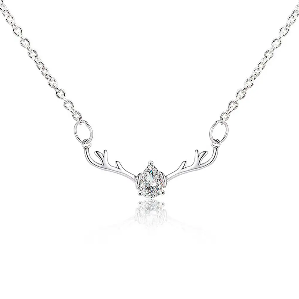 Женское-ожерелье-с-подвеской-в-виде-рогов