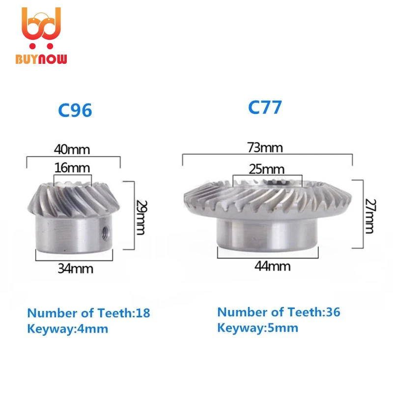 Milling Machine Lifting Gear Turret C77+C96 Spiral Lifting Gear Helical Gear Wholesale Milling Machine Processing Accessories