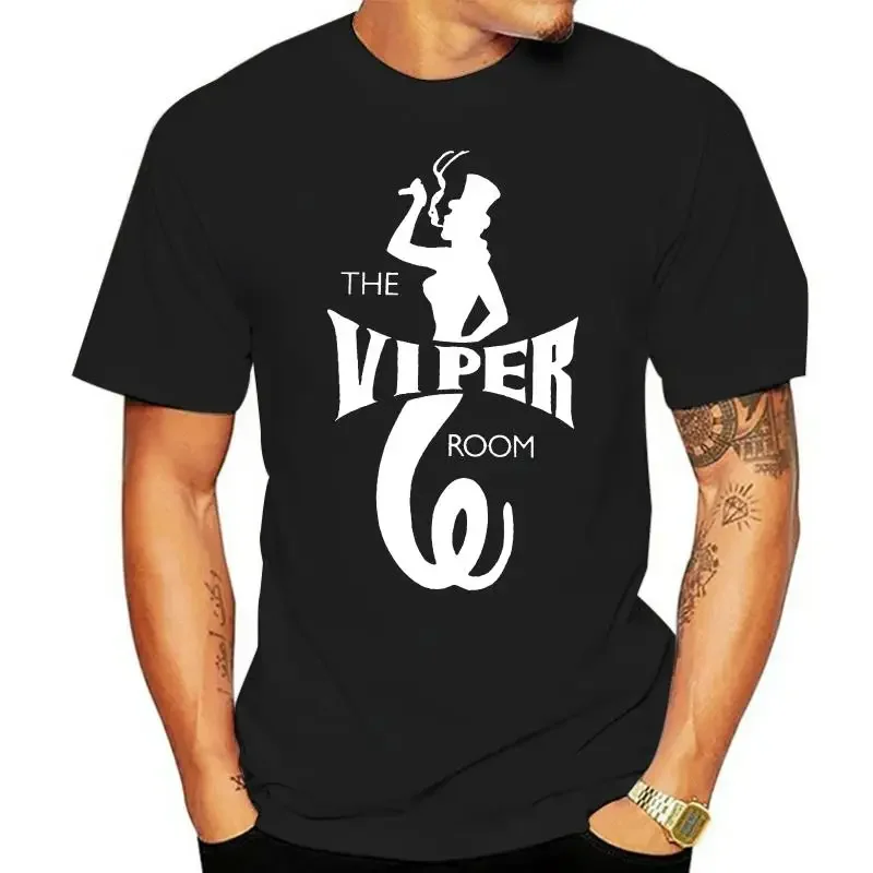 Cruiser Image Summer Men Clothing New Popular The Viper Room Mens Black T-Shirt Size S-5XL Oversized Men Clothing Tops summer