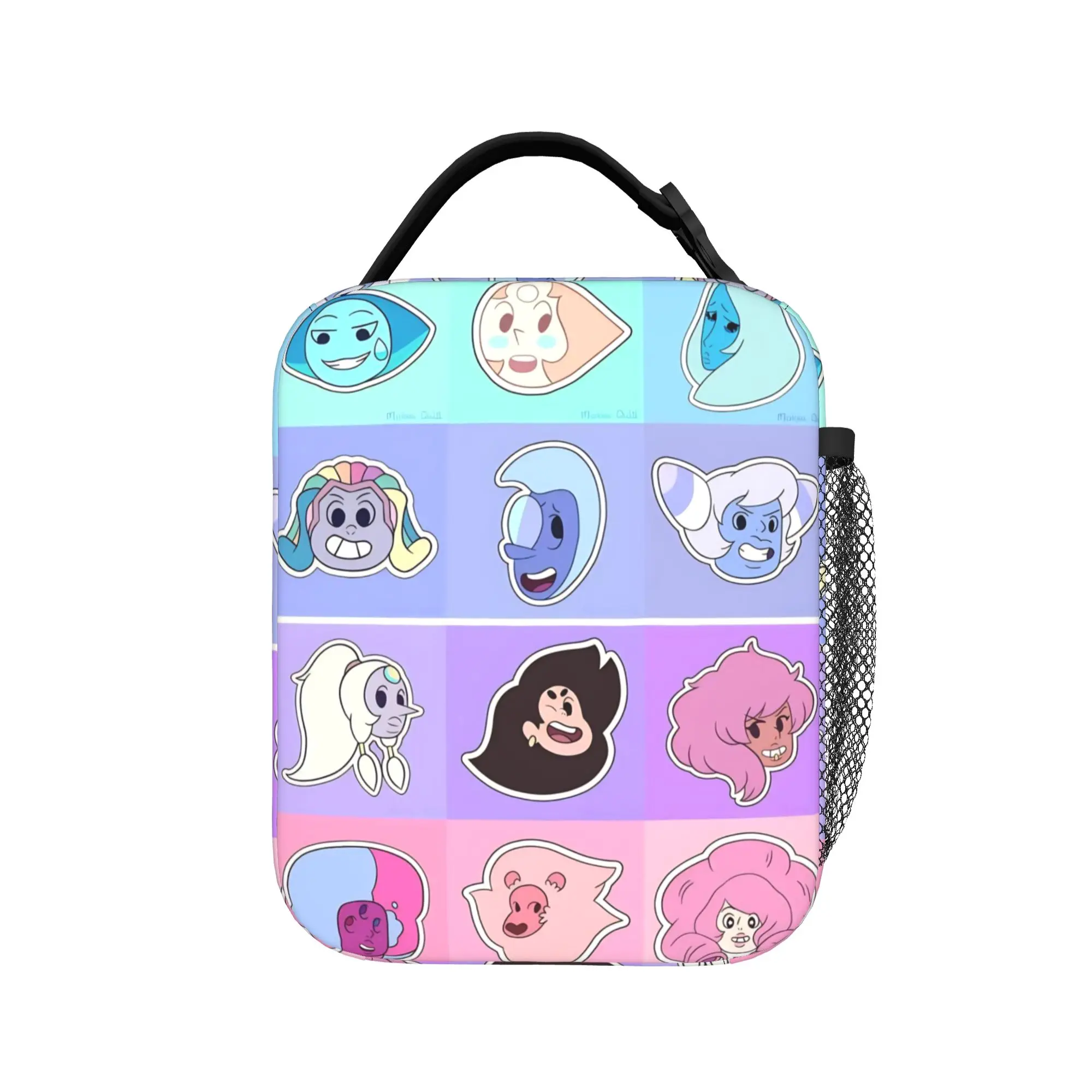 Crystal Gems Steven Universe  Lunch Bag  Funny Lunch Box For Child  School Cooler Bag Oxford Thermal Lunch Bags
