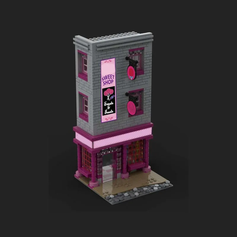 فيلم شعبي Moc بناء الطوب وحدات قطري زقاق 75978 تمديد نموذج التكنولوجيا كتل عيد الميلاد لتقوم بها بنفسك لعبة البناء هدية