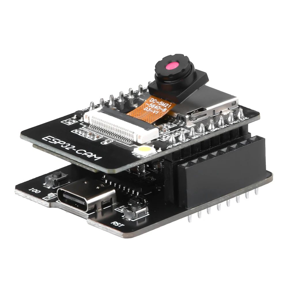 Type-C ESP32-CAM-MB ESP32-CAM Development Board With OV2640 Camera Test Backboard Serial Port Burner Module CH340C