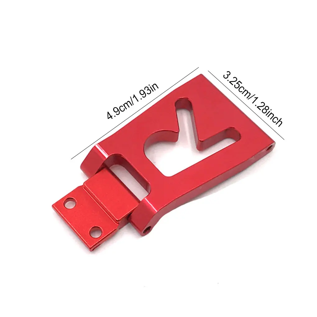 แผ่นท้ายรถแบบ 1:12 สำหรับรถครอว์เลอร์ อุปกรณ์เสริมสำหรับการอัพเกรด