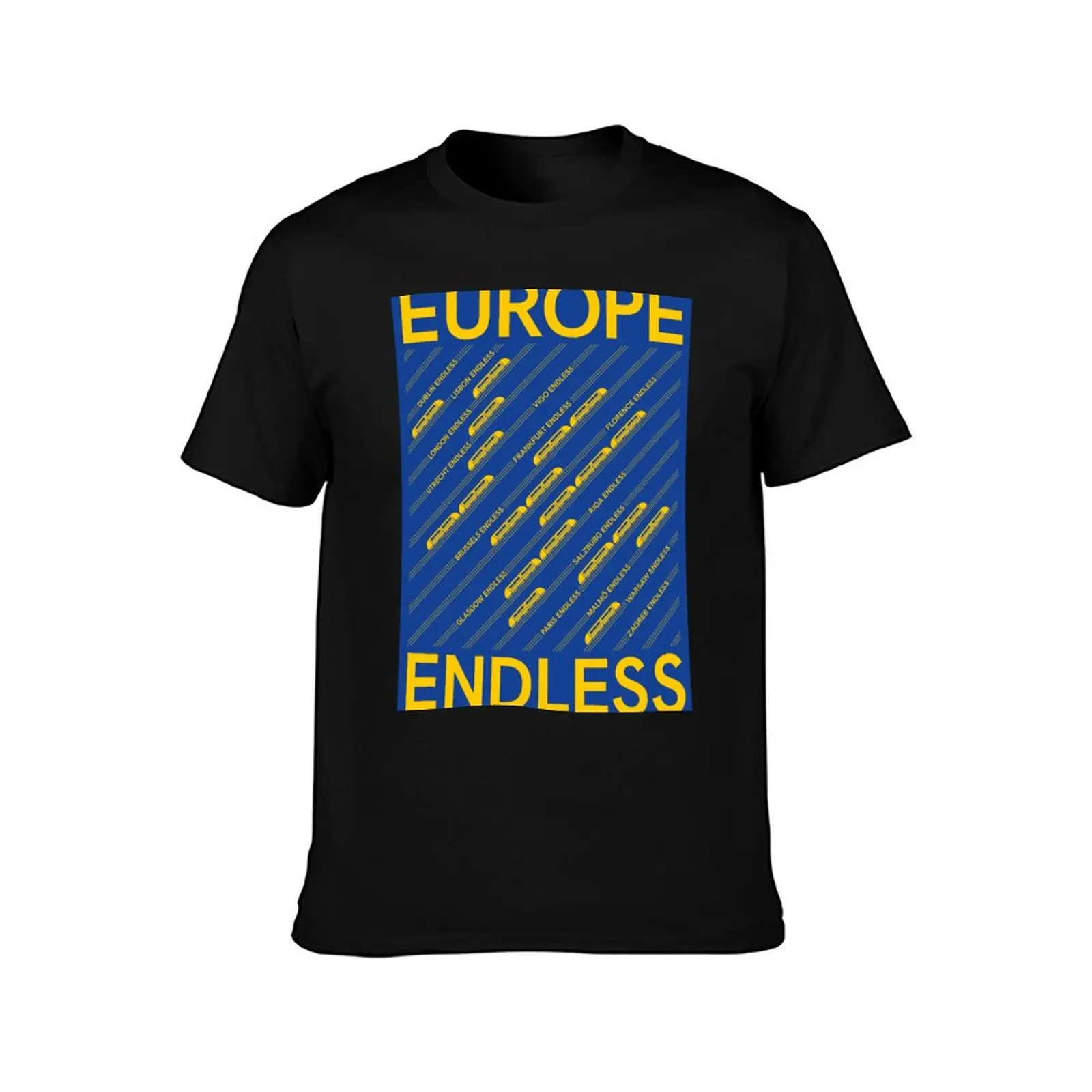 Europe Endless T-Shirt Plus Size Outdoor Casual Top T-Shirt