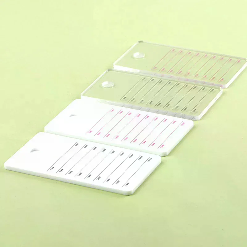 Tools 1pcs Lash Extensions Mixed Tray Eyelash Organising Tile Board Beauty Pad For Home Use High Quality Durable Material