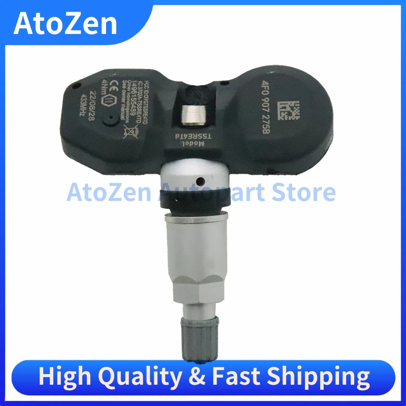 1/4 قطعة سيارة مراقبة ضغط الإطارات الاستشعار TPMS 4F0907275B 4F0907275D لأودي A4 B7 B8 A6 C6 A8 D4 Q7 R8 S4 S6 بورش VW طوارق