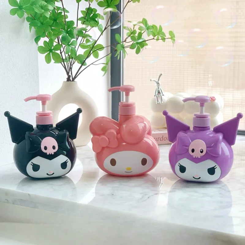 New Sanrio Travel Accessories anime melody kuromi Makeup Tool Empty Container cute Lotion Samples Trigger Bottles Sub-bottling