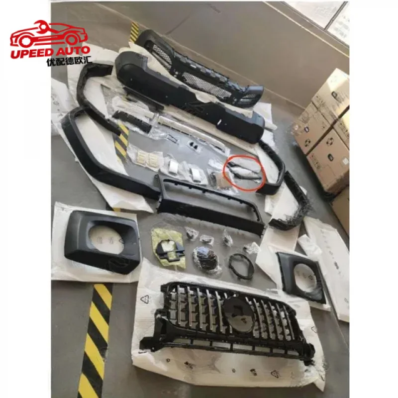 

Suitable for Factory Hot Selling G Class W464 2019+ Upgr to G63 Style Bumpers Grille Eyebrows Car Body System