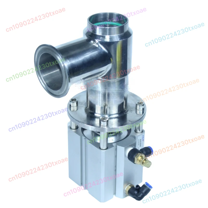 

DN45mm diameter filling valve, pneumatic water outlet valve, high-dose filling head, discharge nozzle, food chemical industry