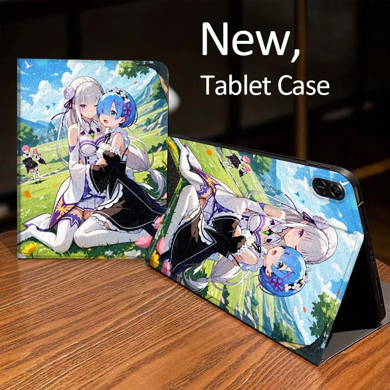 

R-Re Z-ZEROS Girl Beautiful For Huawei MatePad Air SE Pro M6 M5 M2 T10s T5 10 11 12.6 11.5 12 X 10.8 Inch 10.1 Tablet Case