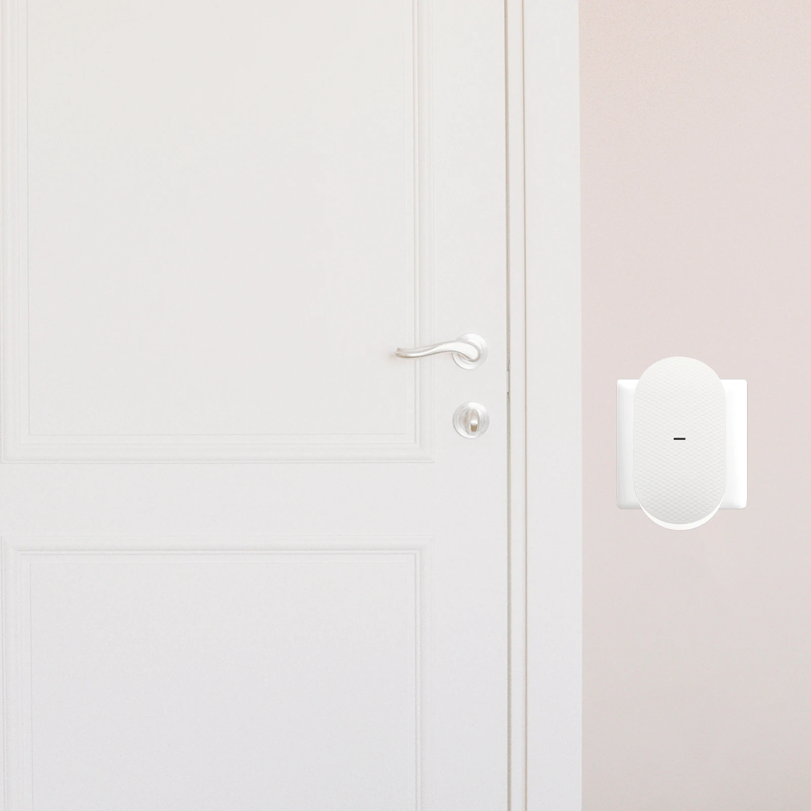 

Wireless Doorbell Receiver Kit Simple Plug in Loud Cordless Chime Indoor Ultra Low Power Consumption Door Chime Bell Sensor