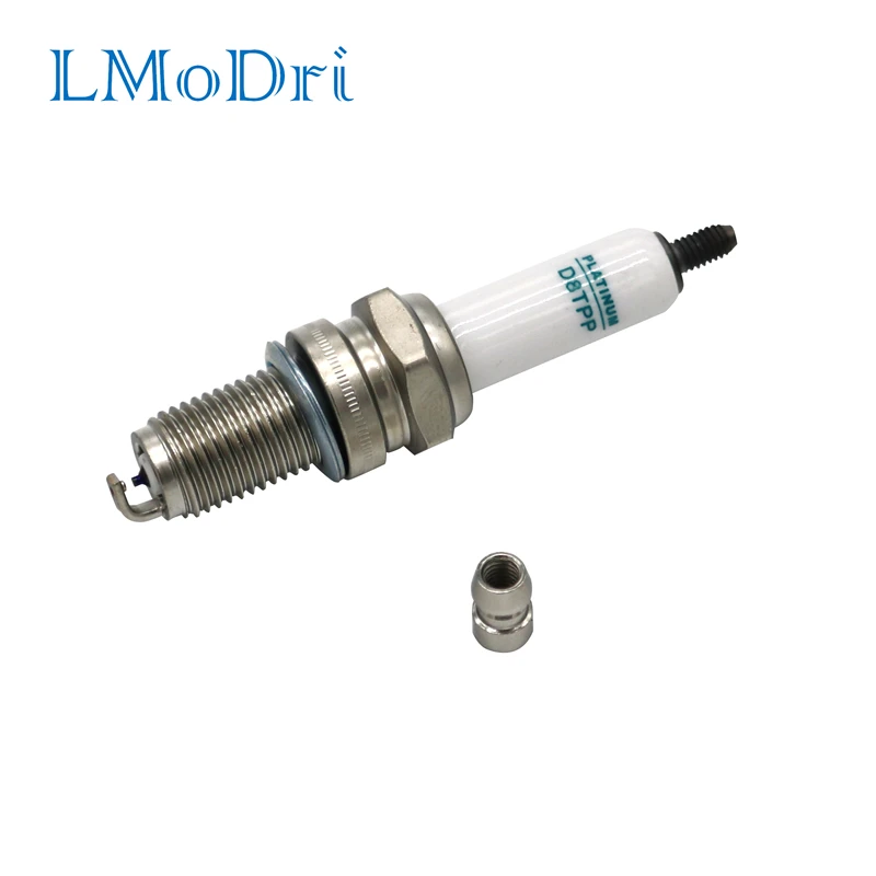 LMoDri Motorcycle Spark Plug D8TC for 150cc 200cc 250cc Pit Dirt Bike ATV Quad Motard Moped Buggy Scooter Motocross