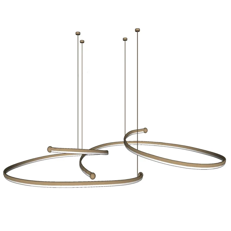 

Designer led chandelier creative Internet celebrity modern light luxury living room dining room bedroom exhibition hall