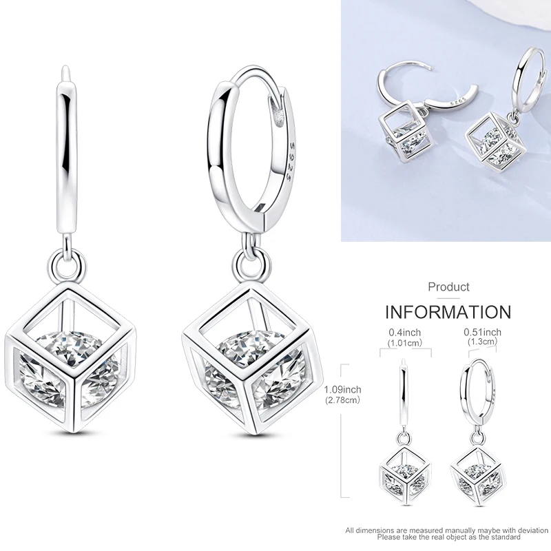 925 Sterling Silber Bunte Creolen Ohrringe mit Erdbeere, Libelle, Sonnenblume, Krabbe, Mantarochen und Lebensbaum als Geburtstagsgeschenk für Frauen – Detail 28