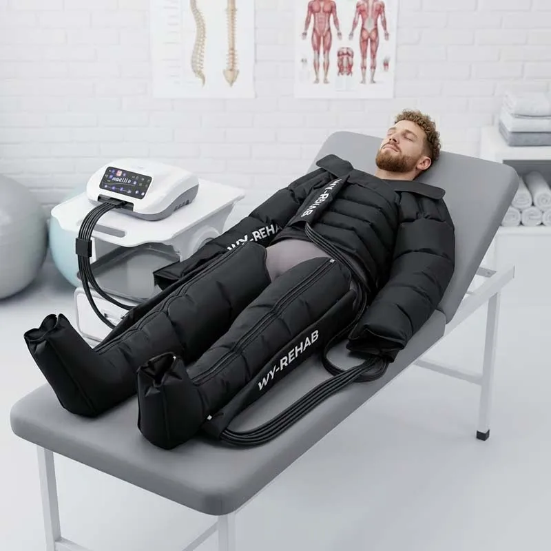 Grade Pneumatic Full Body Compression Massager For Lymphatic Drainage & Muscle Relaxation