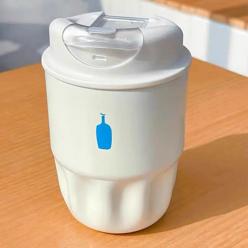 260/450 مللي عنصر يومي ترمس كوب قهوة محمول 316 من الفولاذ المقاوم للصدأ ختم أمان عيار كبير تخزين قوارير مفرغة كوب