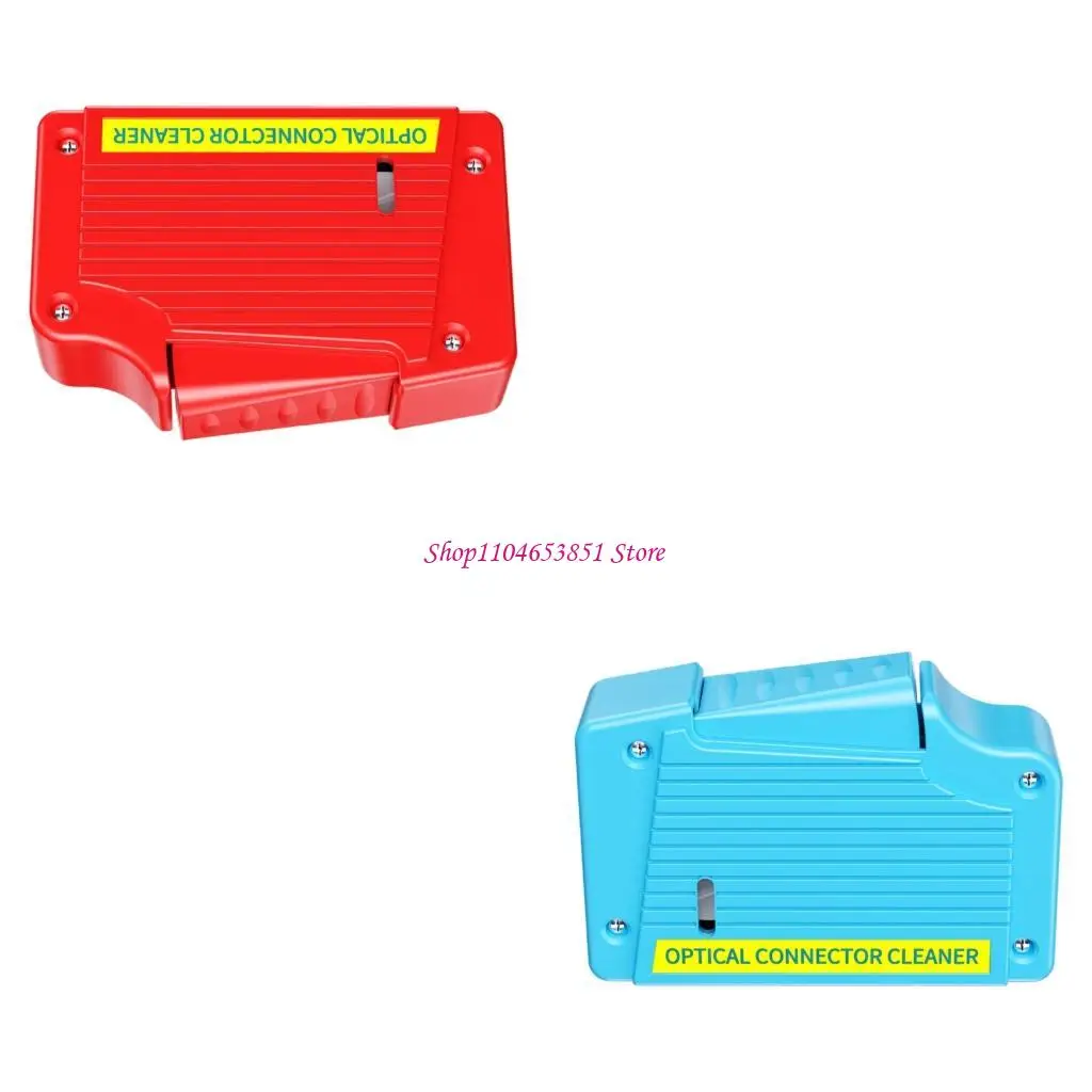 Universal Fiber Opticals Interfaces Cleaning 126mm Portable Case For Engineers And Technicians