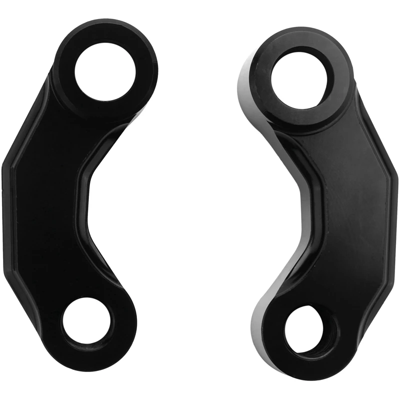 6X Mirror Riser Extension Bracket Adapter For Bmw R1200gs Lc/Adv 13-18 R Ninet/R1200R Premium Cnc Aluminum Alloy Black-A58X