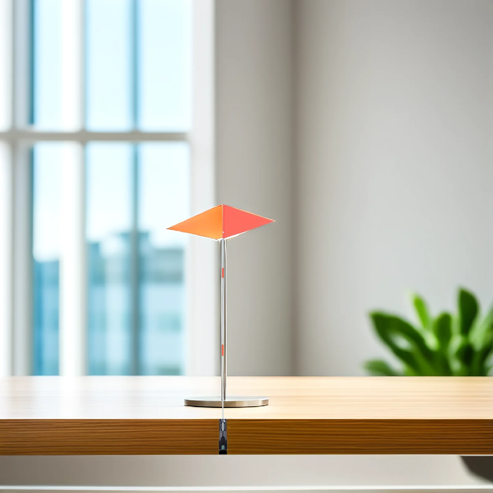 

1Set Bike Safety Flag Durable Fiberglass Pole High Visibility Orange Tail Triangular Flag for Children's Bicycles