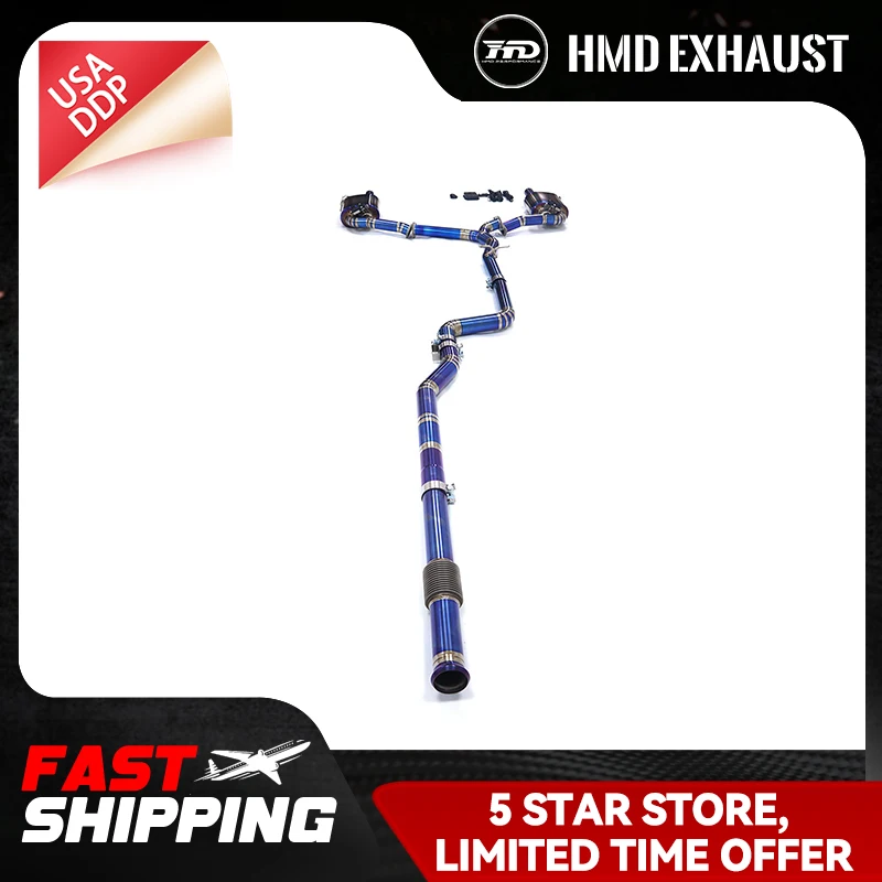 

✈ HMD Catback for Mercedes Benz C300 W205 2.0T Ti Electronic valve equipped with remote control High quality