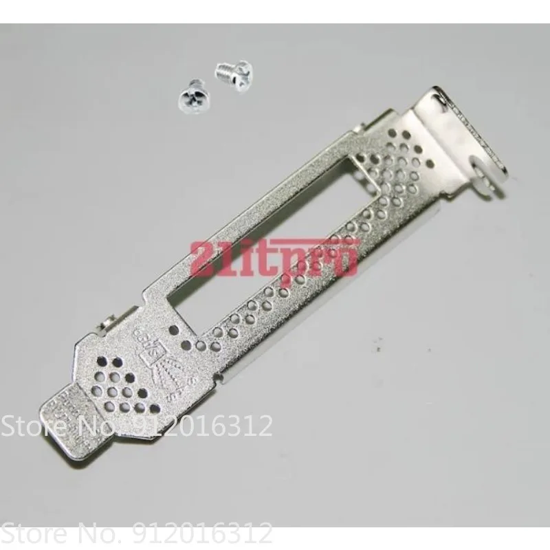 I/O IO Shield Baffle for Dell H200E 6Gb SAS HBA 012DNW 9286CV-8e Graphics Card Black Plated Bracket