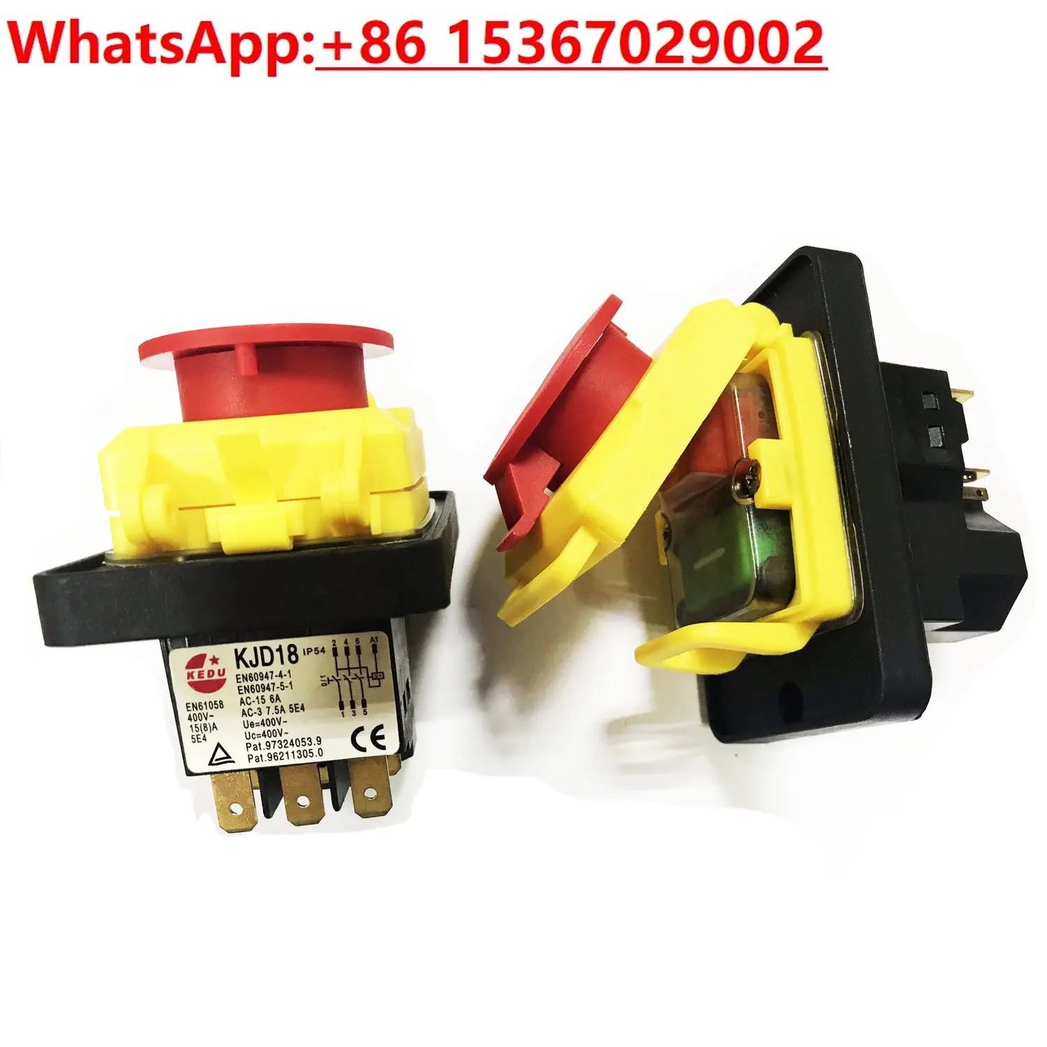 Морская шлифовальная машина, выключатель мощности шлифовальной машины KJD18 400В 50Гц