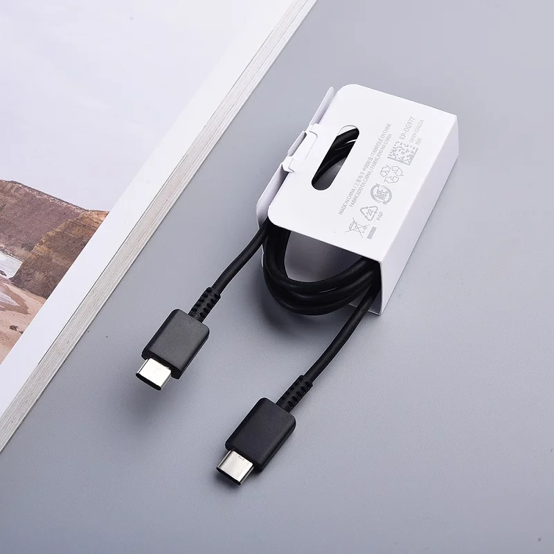 Samsung 25W Super Fast Charger AU Plug Quick Adapter Dual Type C Cable For Galaxy Note 20 10+ S22 S21 S20 Ultra A91 A71 A53 A33 - náhled 5