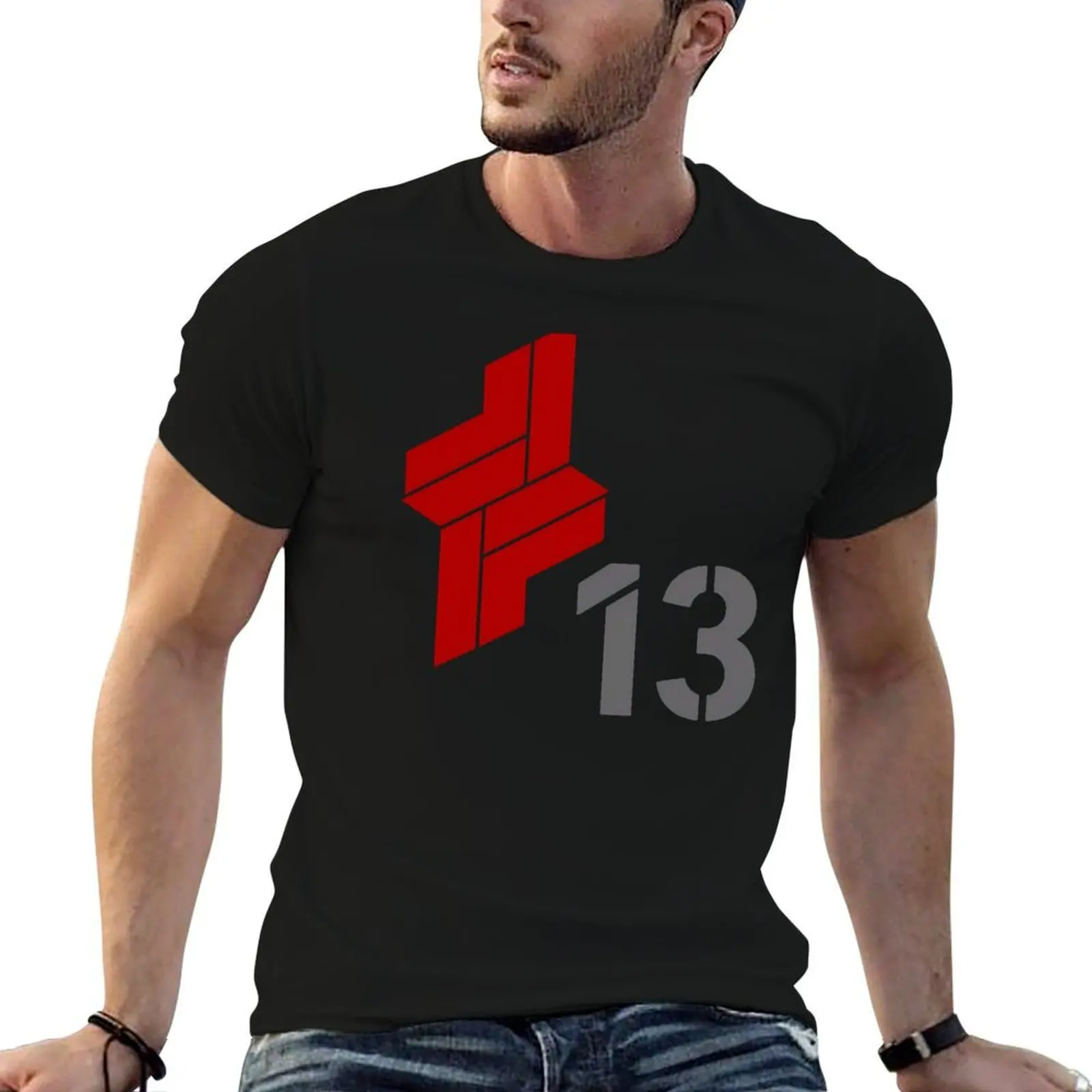 

Gun 13 G13 G-13 Raven AC Pilot Emblem Sticker Red Guns T-Shirt funny t shirts dark humor t shirt man luxury T-Shirt